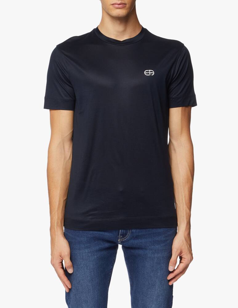 rinascente Emporio Armani Maglietta girocollo logo piccolo