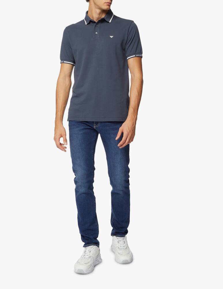 rinascente Emporio Armani Polo piquet loghino 