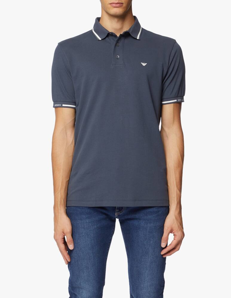 rinascente Emporio Armani Polo piquet loghino 