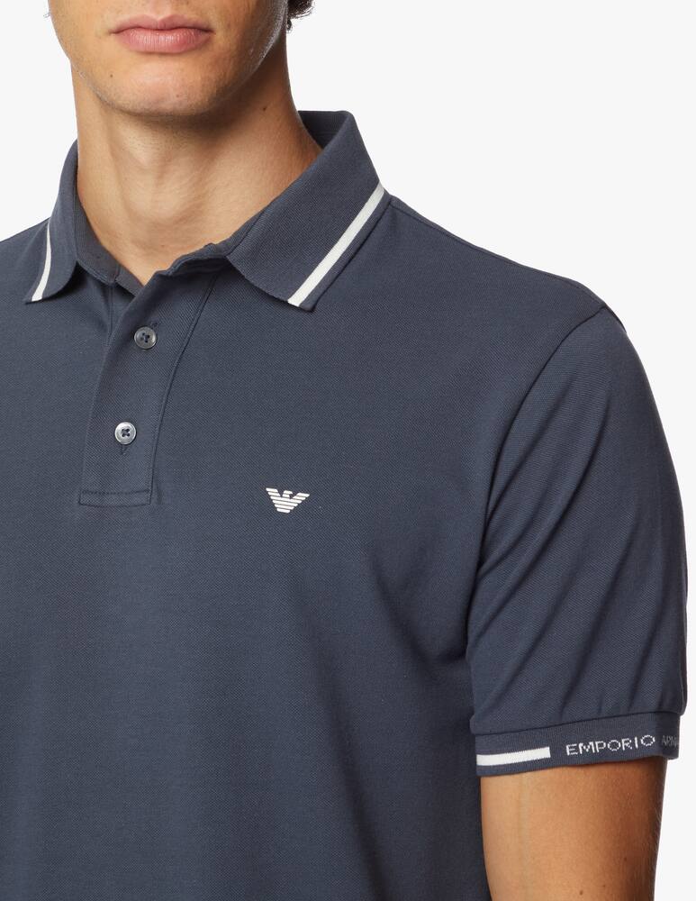rinascente Emporio Armani Polo piquet loghino 