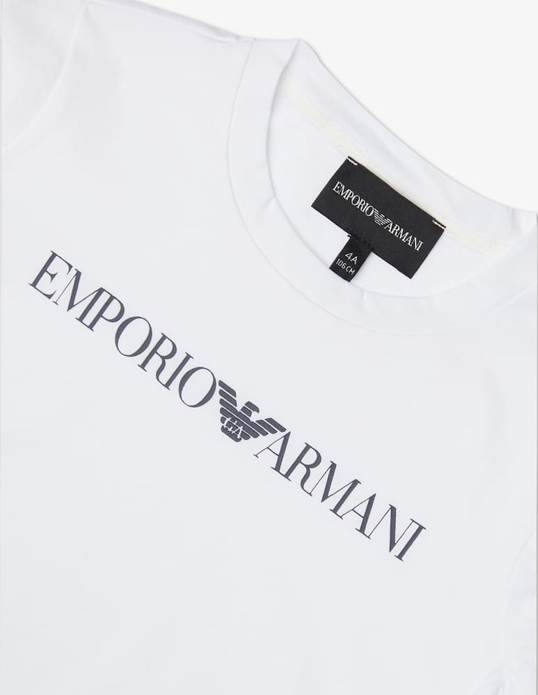Emporio Armani Maglietta a maniche lunghe con logo - immagine 3 Emporio Armani Maglietta a maniche lunghe con logo - immagine 3