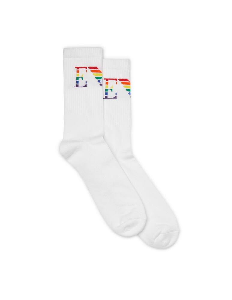 Armani Socks 2pack short sporty - white - picture 1 Armani Socks 2pack short sporty - white - picture 1