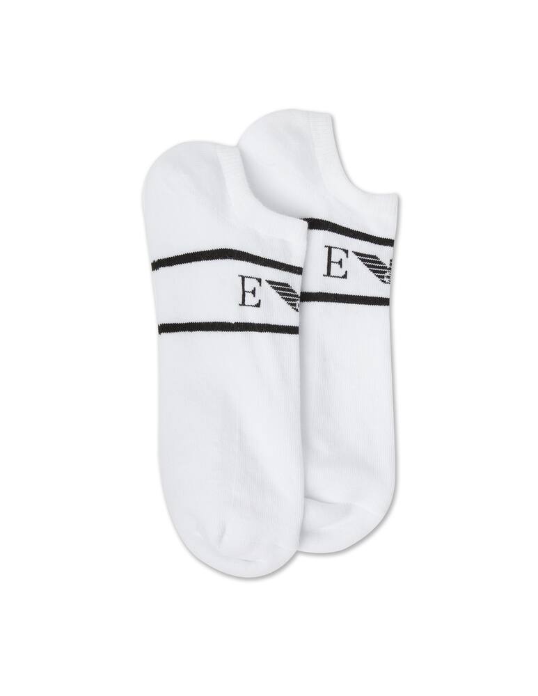 rinascente Armani Socks 2pack invisible sporty - white