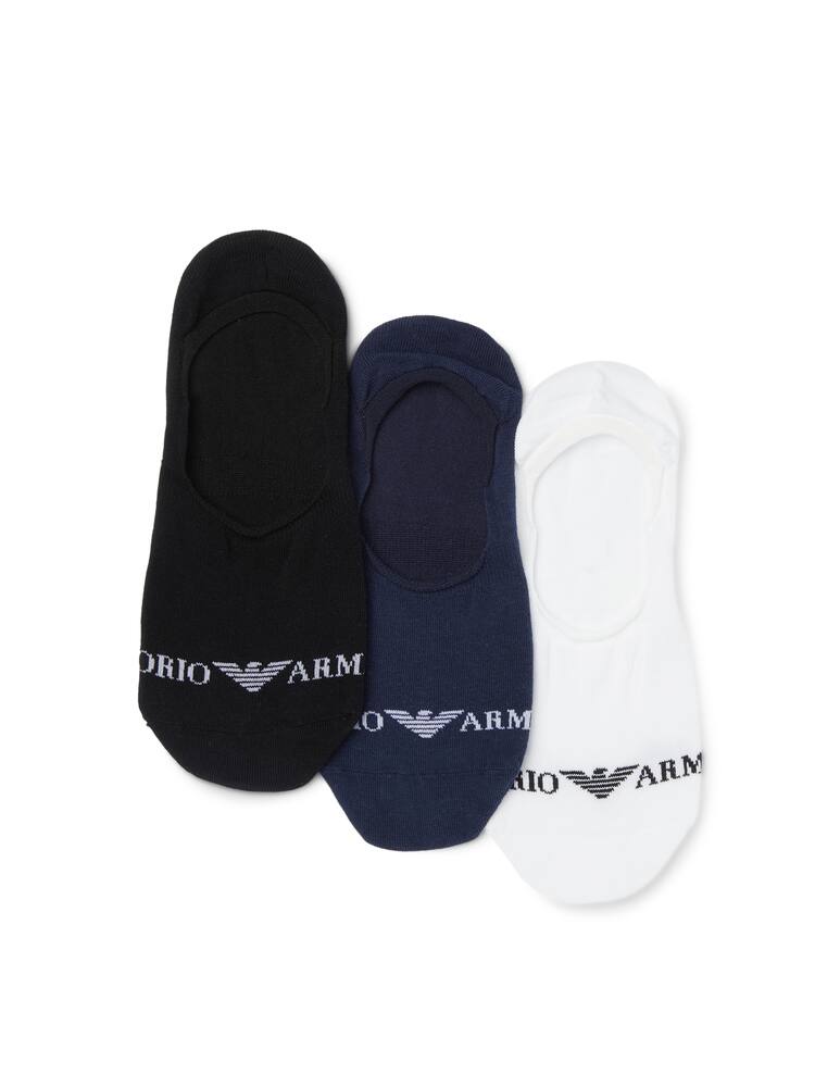 rinascente Armani Socks 3pack invisible casual - multi