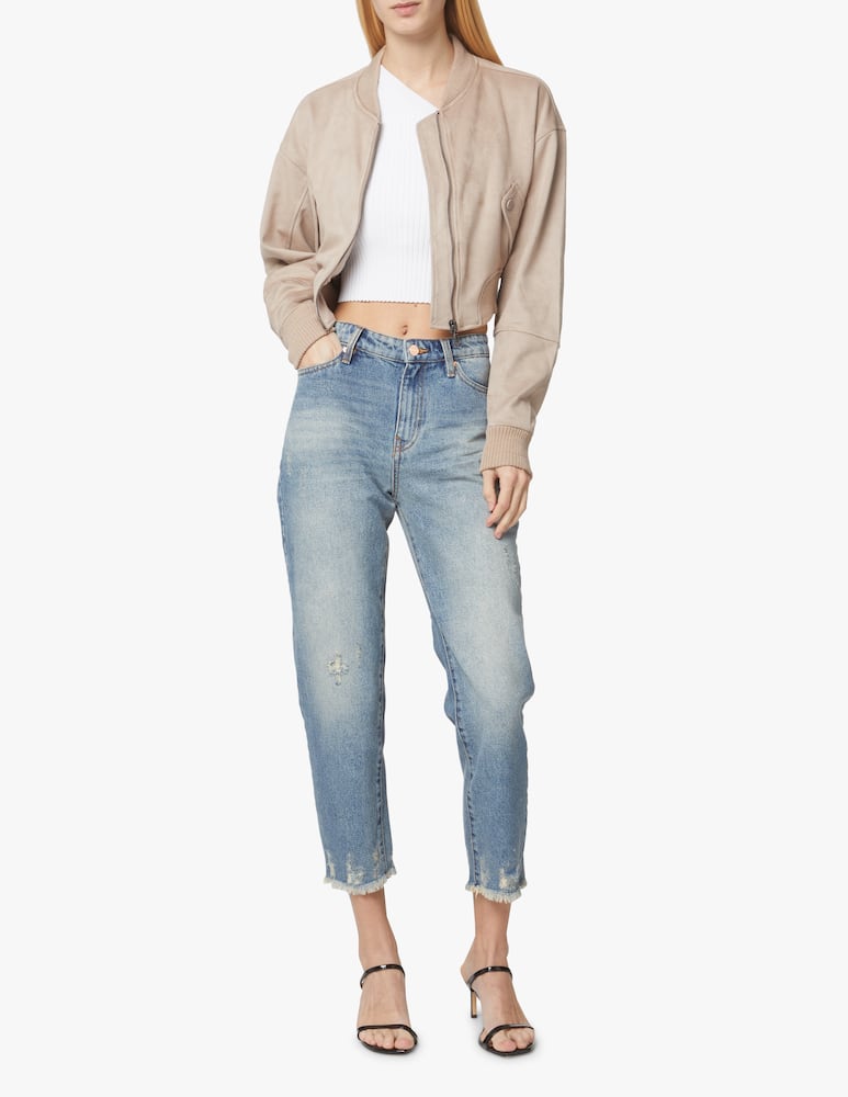Armani Exchange Cropped boyfriend jeans - light blue - picture 1 Armani Exchange Cropped boyfriend jeans - light blue - picture 1