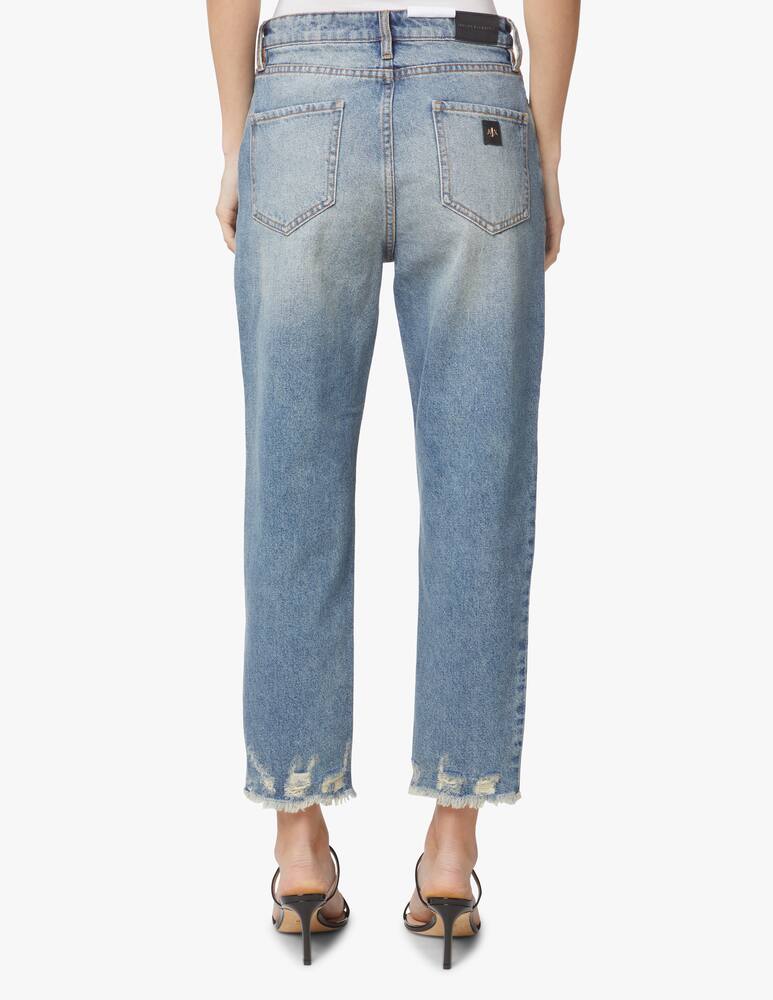 Armani Exchange Cropped boyfriend jeans - light blue - picture 2 Armani Exchange Cropped boyfriend jeans - light blue - picture 2