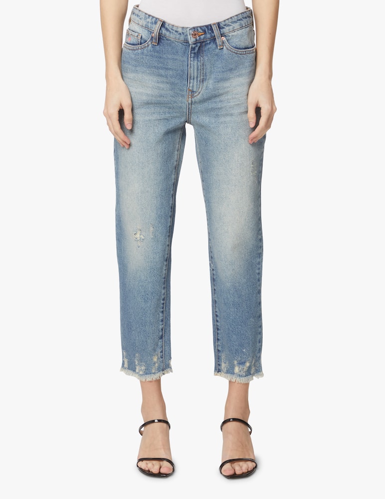 Armani Exchange Cropped boyfriend jeans - light blue - picture 3 Armani Exchange Cropped boyfriend jeans - light blue - picture 3