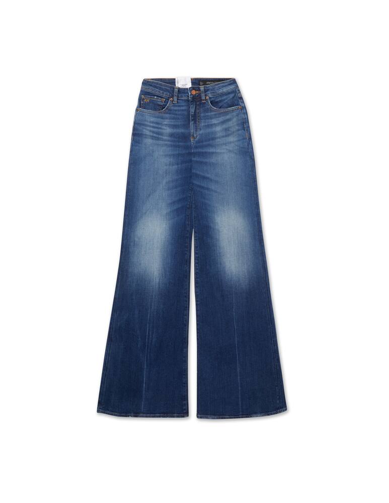 rinascente Armani Exchange Jeans a palazzo vita alta - blu
