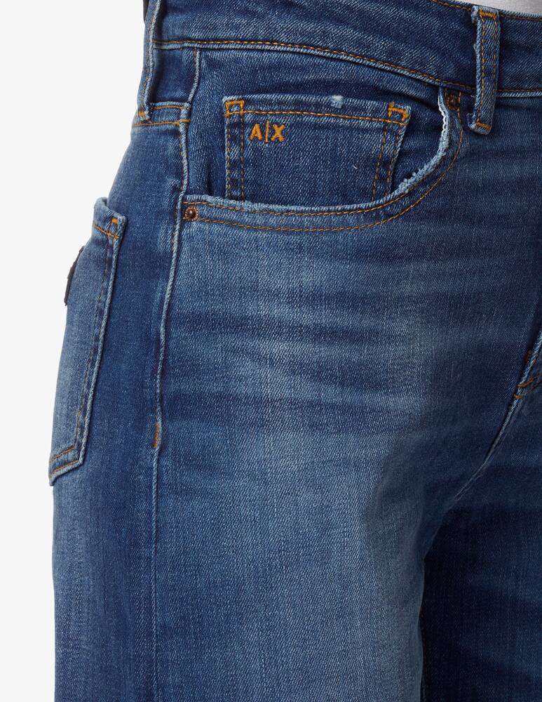 rinascente Armani Exchange Jeans a palazzo vita alta - blu