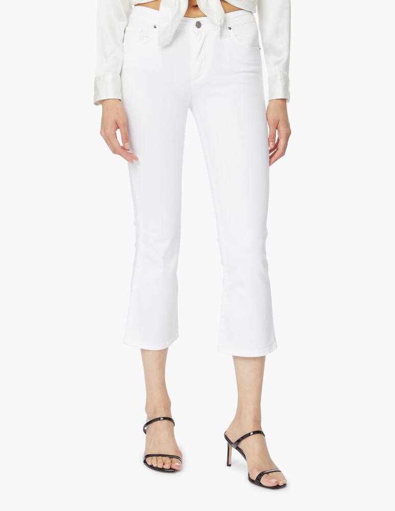 rinascente Armani Exchange Medium rise flare jeans - white