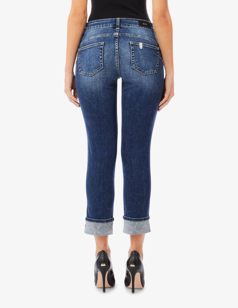 rinascente Liu Jo Monroe cuffed jeans
