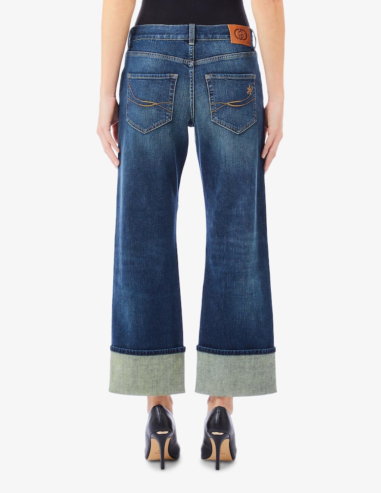 Liu Jo Straight cuffed jeans - picture 2 Liu Jo Straight cuffed jeans - picture 2