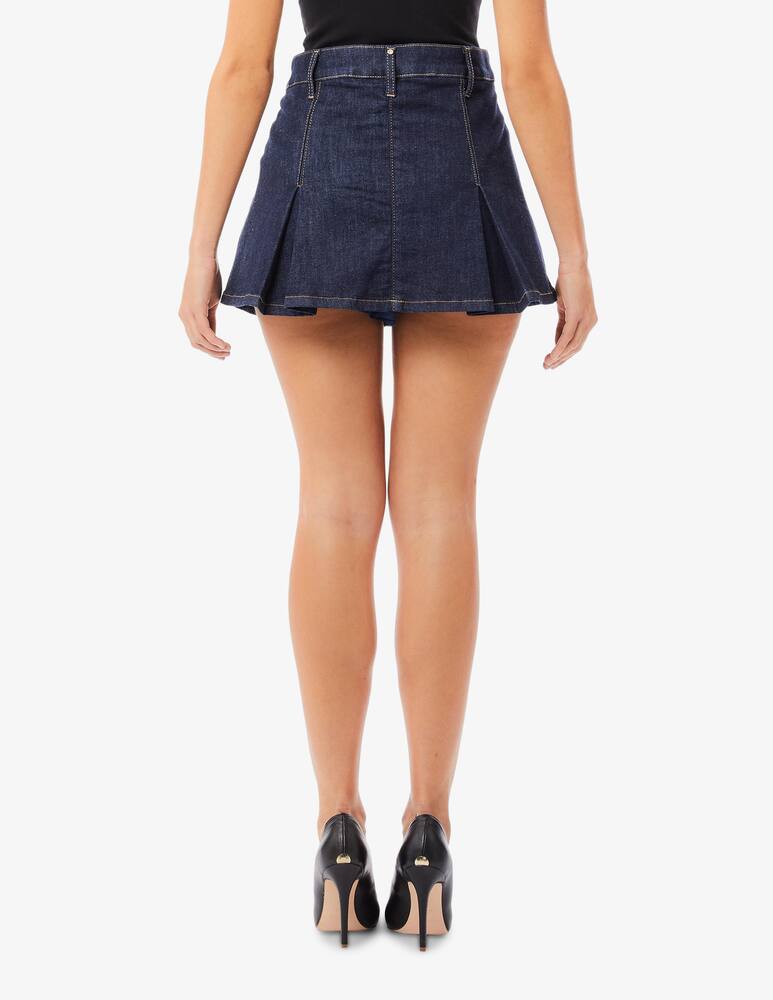 rinascente Liu Jo Pleated denim mini skirt