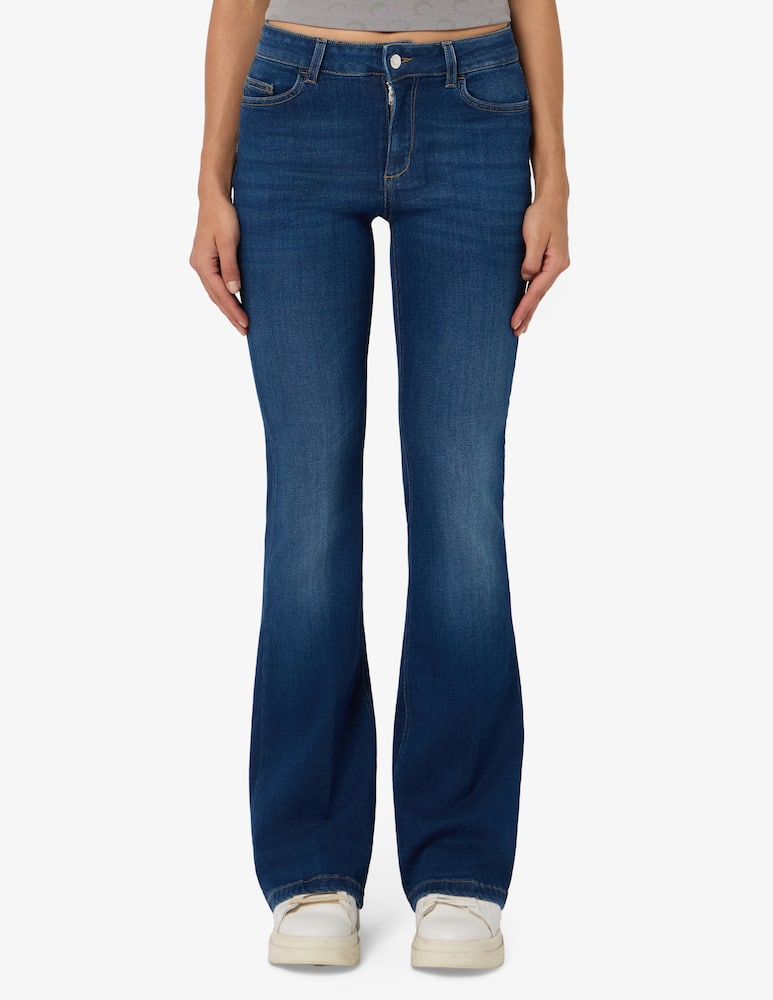 rinascente Liu Jo Denim flare trousers
