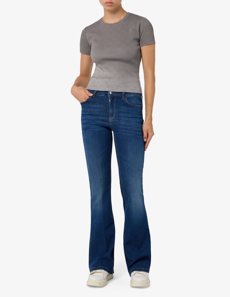 rinascente Liu Jo Denim flare trousers