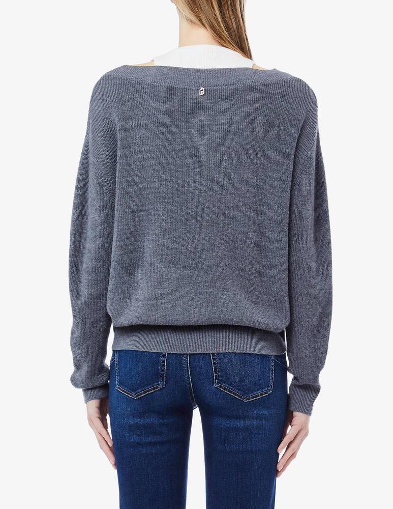 rinascente Liu Jo V-neck long sleeve jumper