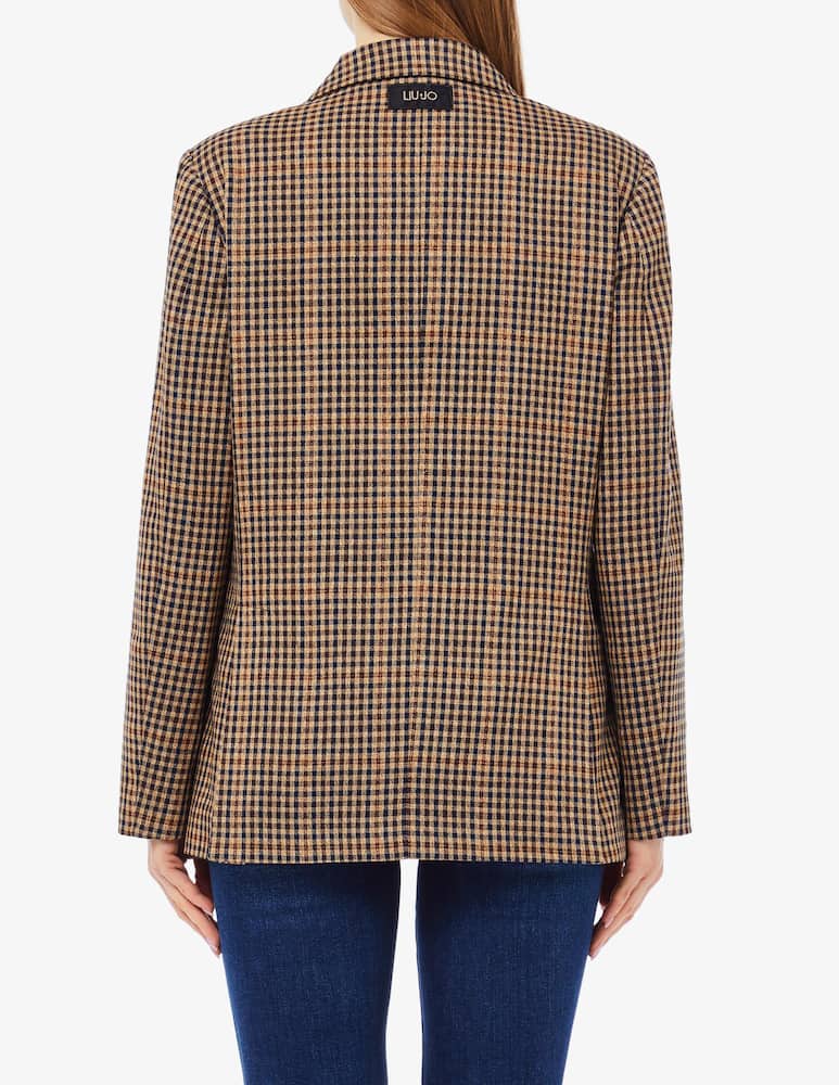 rinascente Liu Jo Plaid check blazer