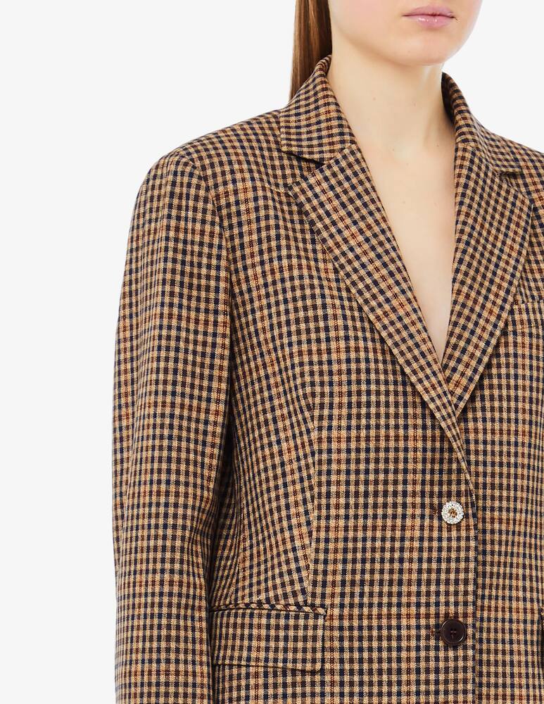 rinascente Liu Jo Plaid check blazer