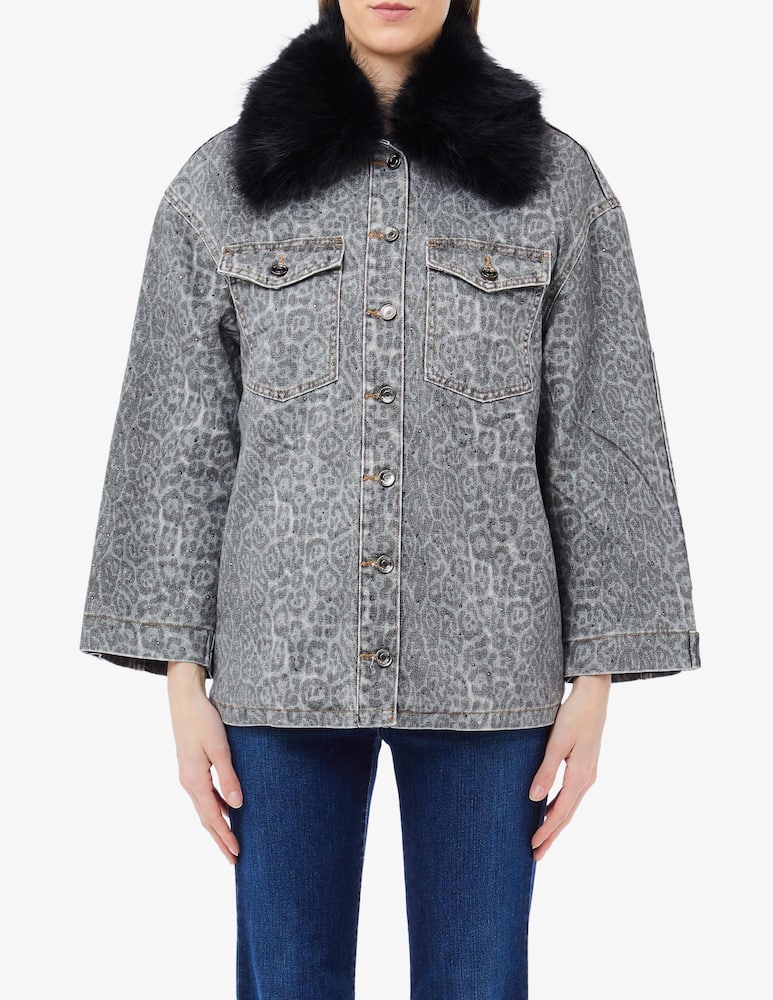 Liu Jo Barrel patterned jacket - picture 1 Liu Jo Barrel patterned jacket - picture 1