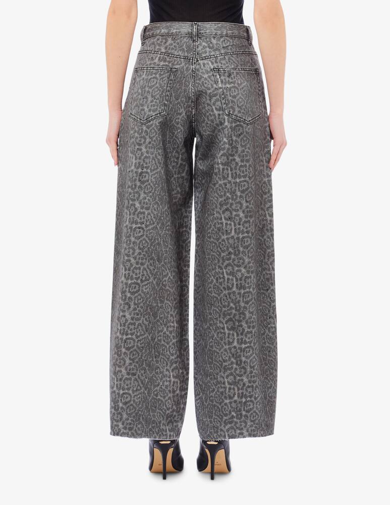 rinascente Liu Jo Flare leopard trousers