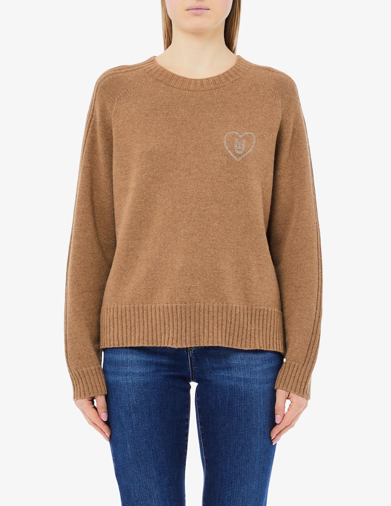 Liu Jo Heart detail pullover - picture 1 Liu Jo Heart detail pullover - picture 1