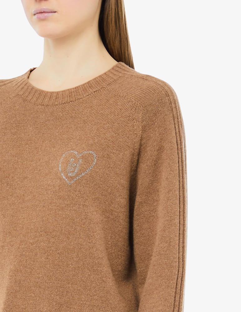 Liu Jo Heart detail pullover - picture 3 Liu Jo Heart detail pullover - picture 3