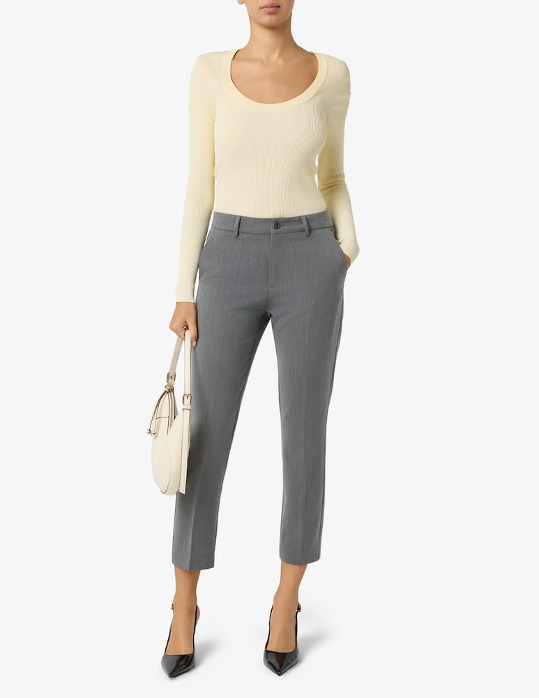 rinascente Liu Jo Diamond slim-fit trousers