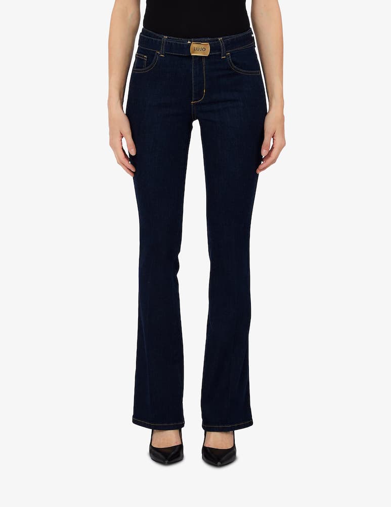 rinascente Liu Jo Jeans bootcut con cintura