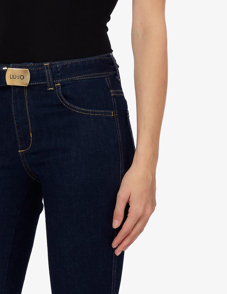 rinascente Liu Jo Jeans bootcut con cintura
