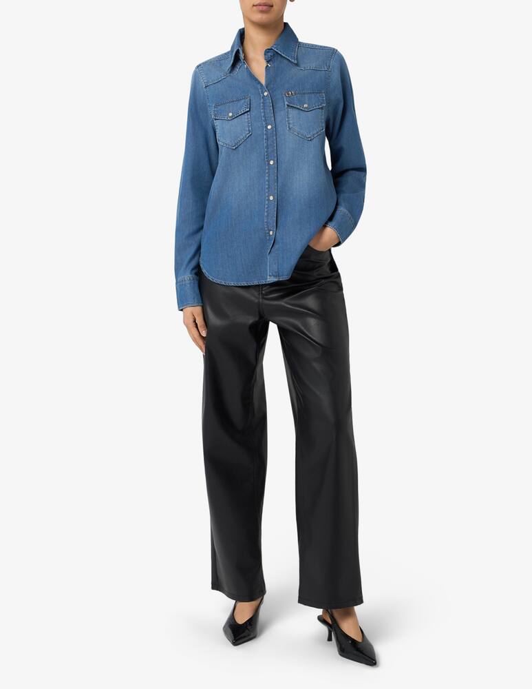 rinascente Liu Jo Denim western shirt