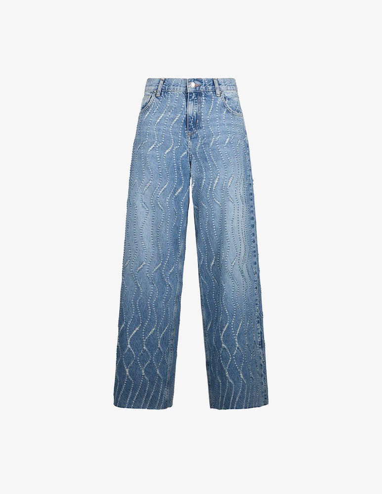 rinascente Liu Jo Jeans gamba larga e vita alta