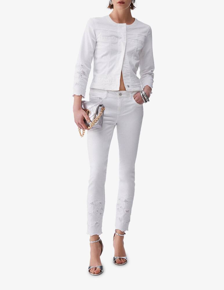 rinascente Liu Jo Kate embroidered denim jacket