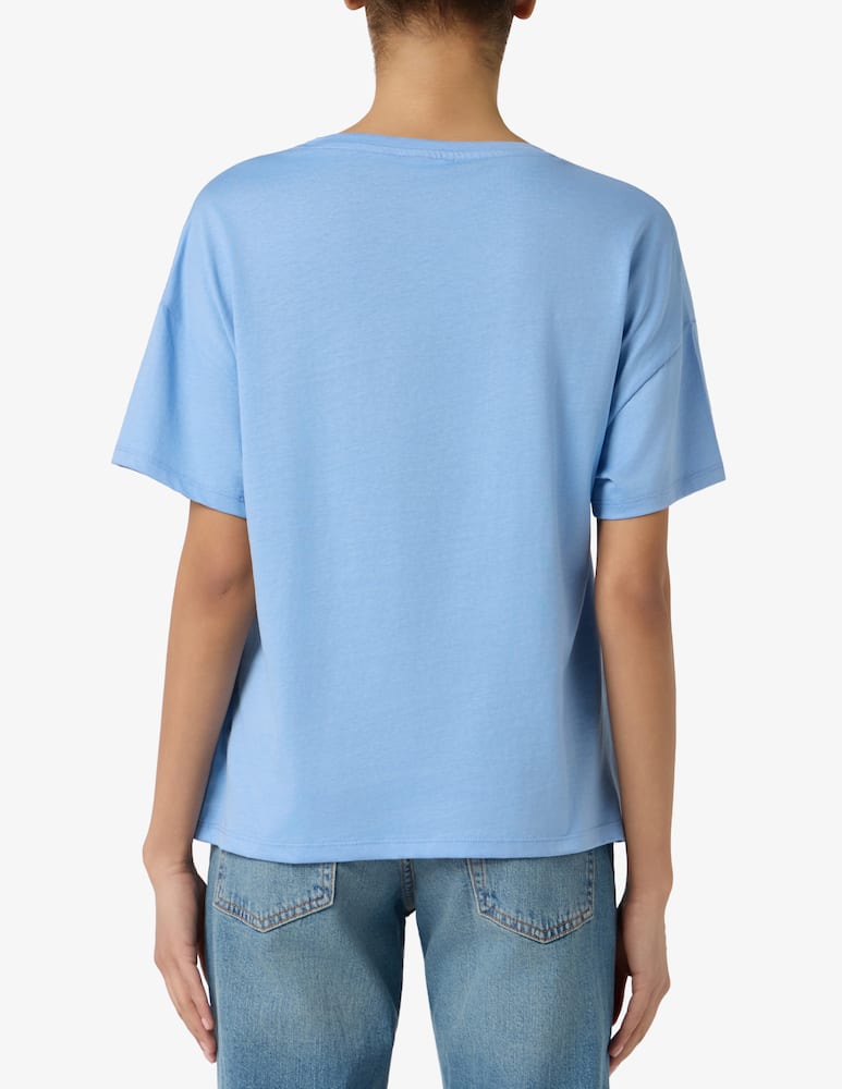 rinascente Liu Jo Crab embroidery t-shirt