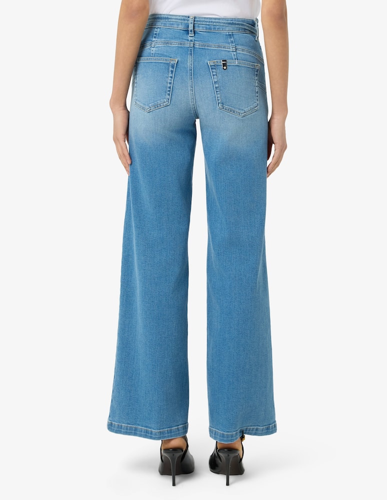 rinascente Liu Jo Denim high waist flare