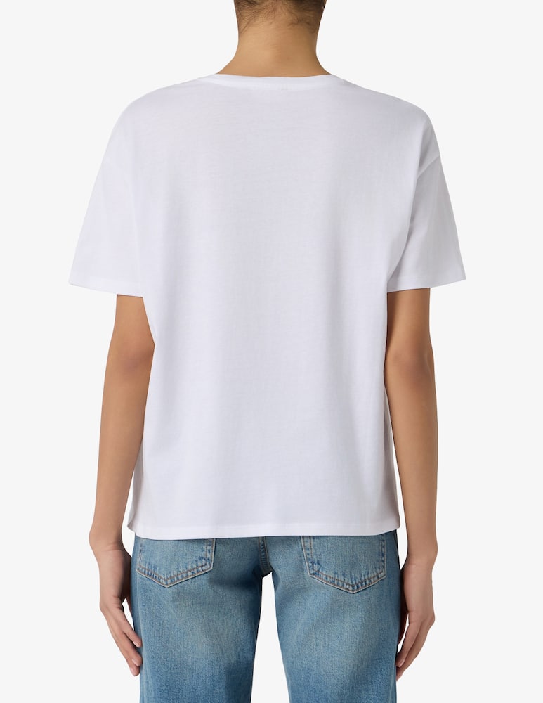 rinascente Liu Jo Sequin logo t-shirt