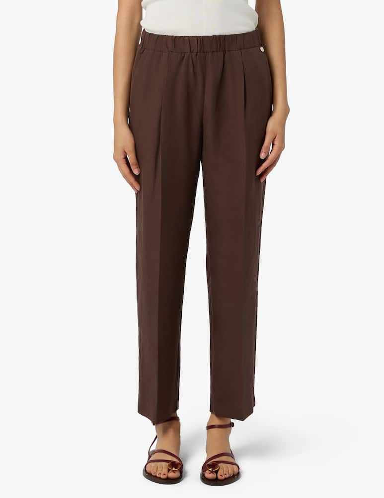 rinascente Liu Jo Pleated elastic waist trousers
