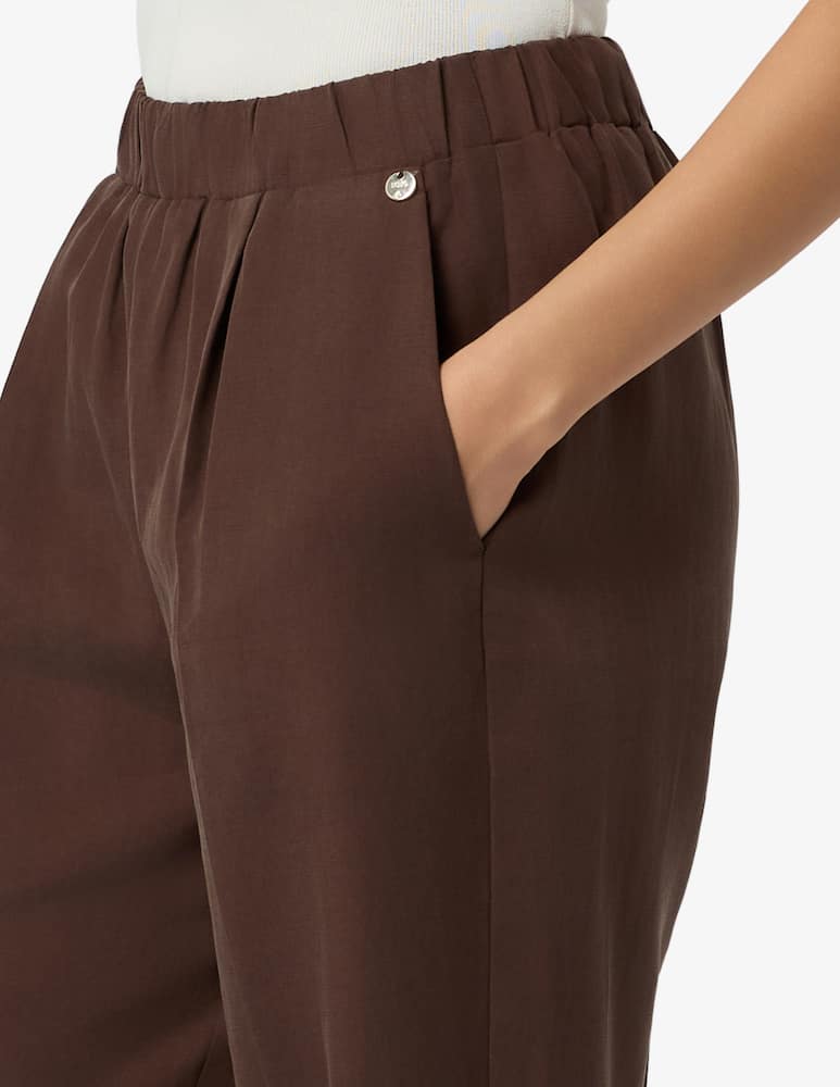 rinascente Liu Jo Pleated elastic waist trousers