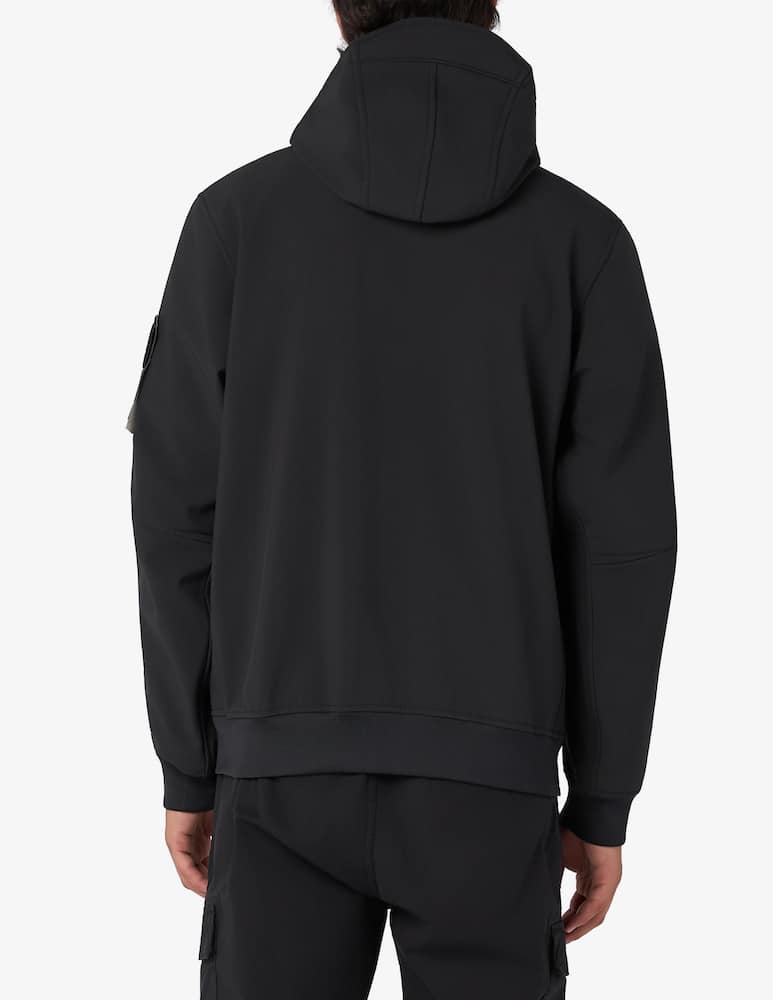 rinascente Stone Island Soft shell hooded jacket