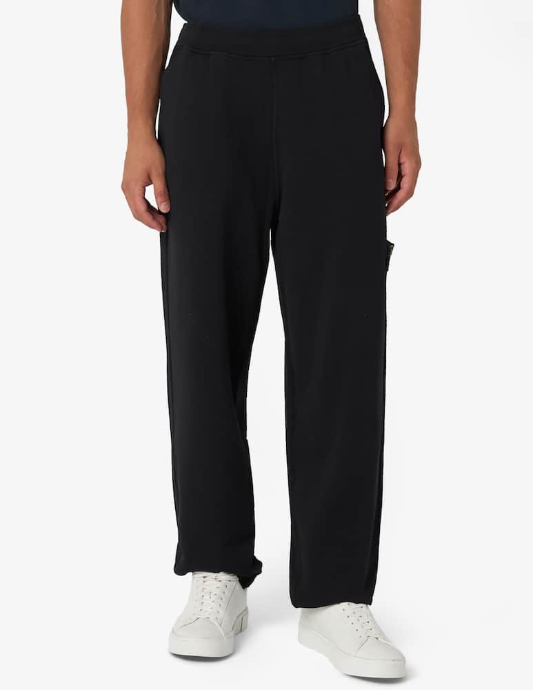 rinascente Stone Island Organic cotton fleece track pants