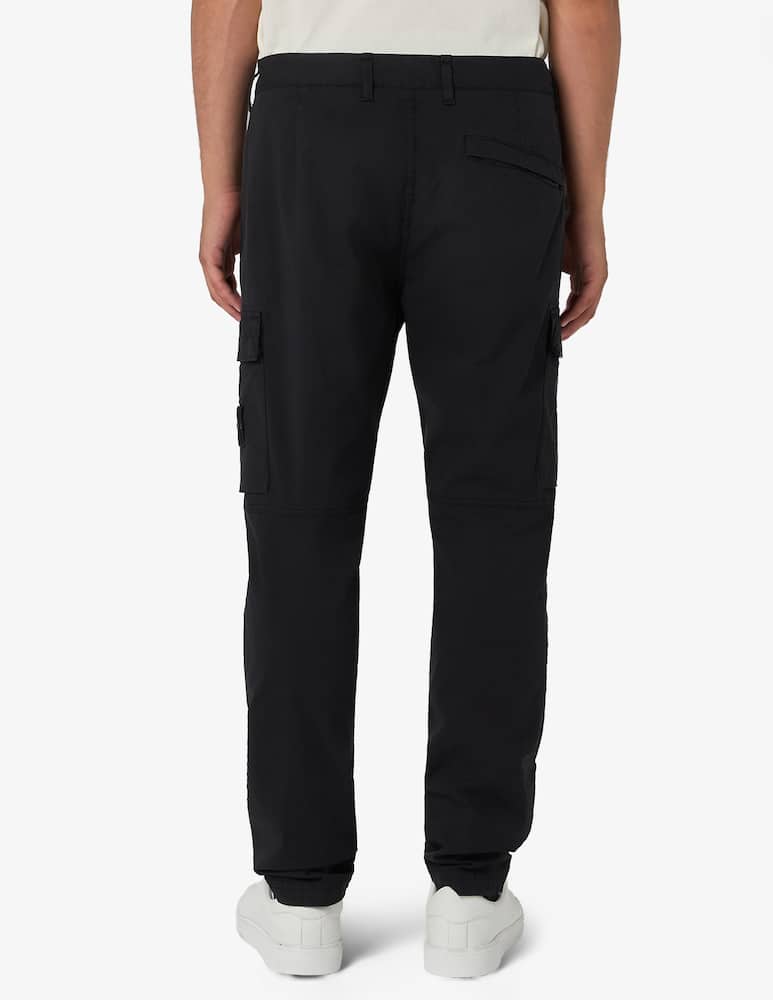 rinascente Stone Island Organic cotton twill cargo trousers