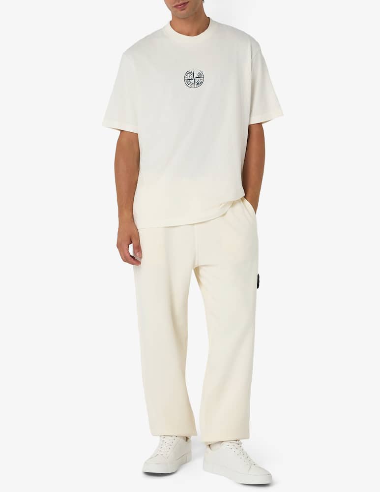 rinascente Stone Island Organic cotton fleece joggers