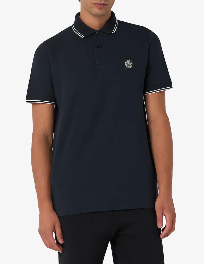 rinascente Stone Island Cotton elastane polo shirt