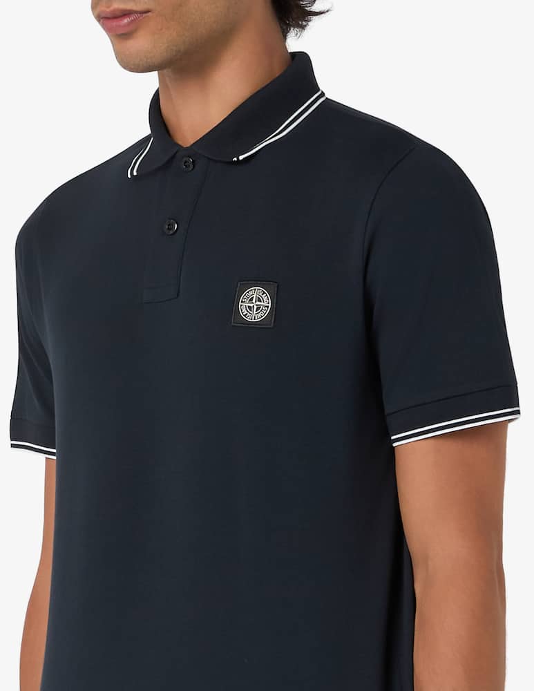 rinascente Stone Island Cotton elastane polo shirt