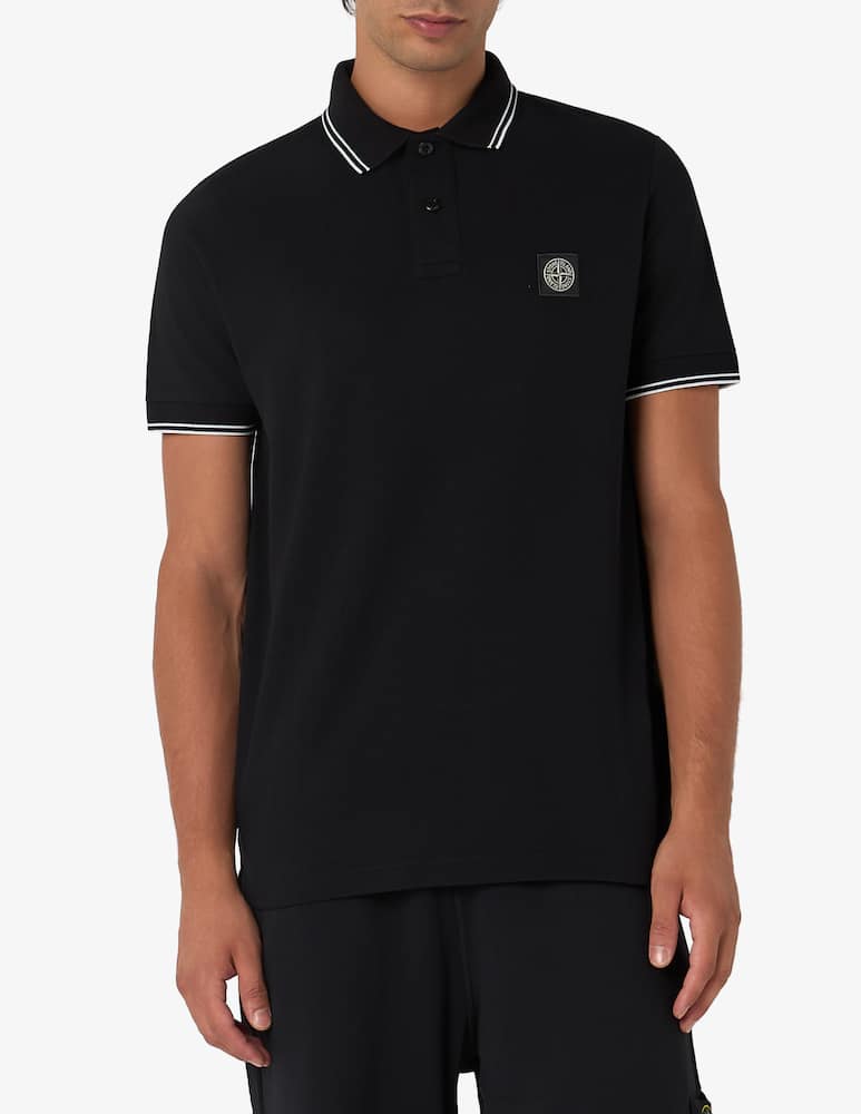 rinascente Stone Island Cotton elastane polo shirt
