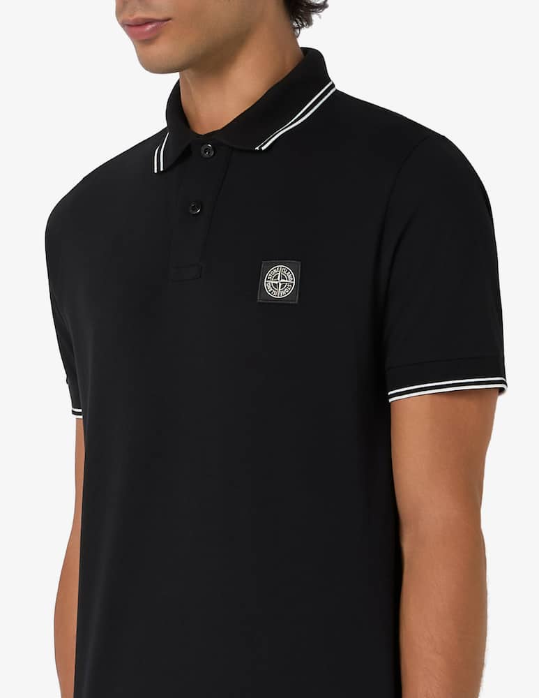 rinascente Stone Island Cotton elastane polo shirt