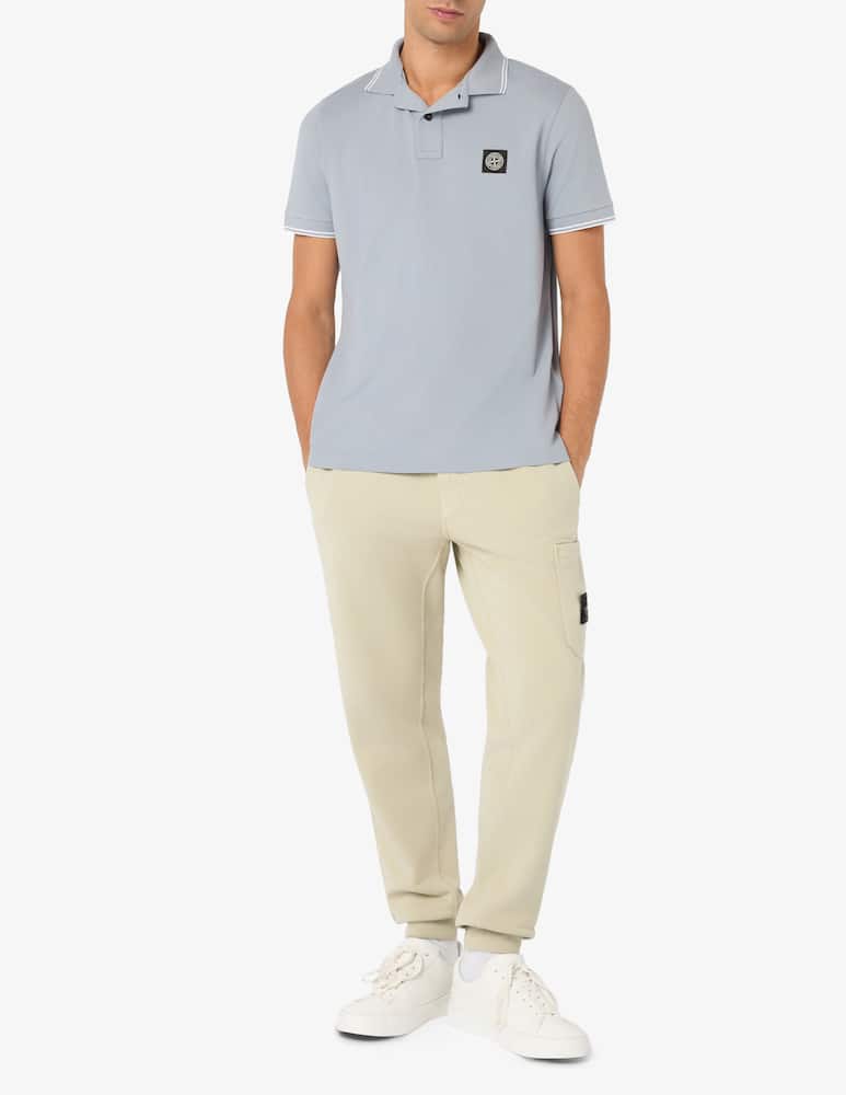 Stone Island Polo in cotone elasticizzato - immagine 2 Stone Island Polo in cotone elasticizzato - immagine 2
