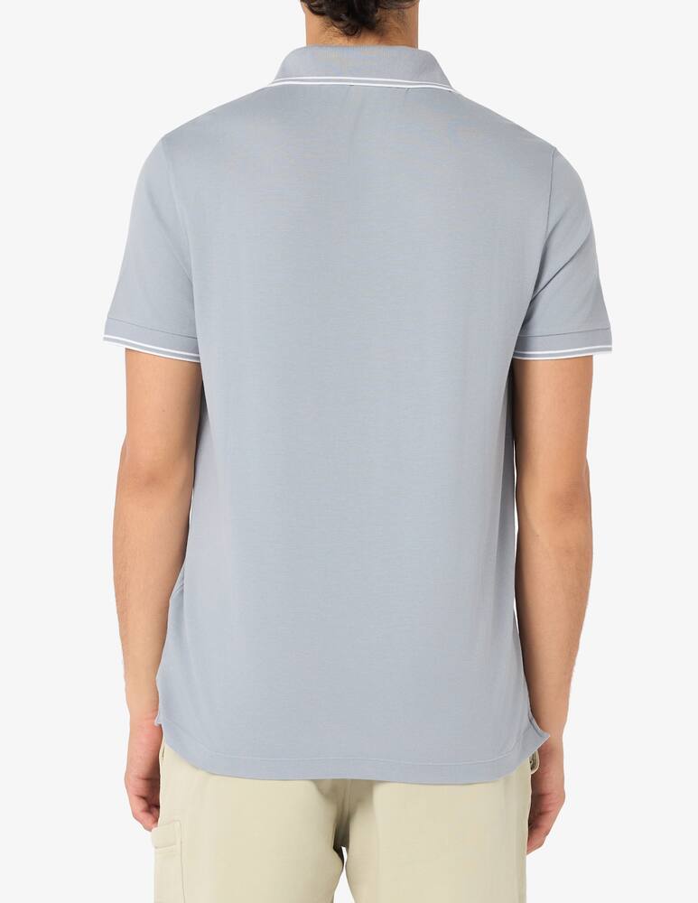 rinascente Stone Island Polo in cotone elasticizzato