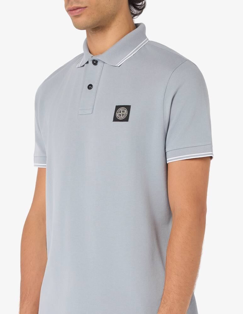 rinascente Stone Island Polo in cotone elasticizzato