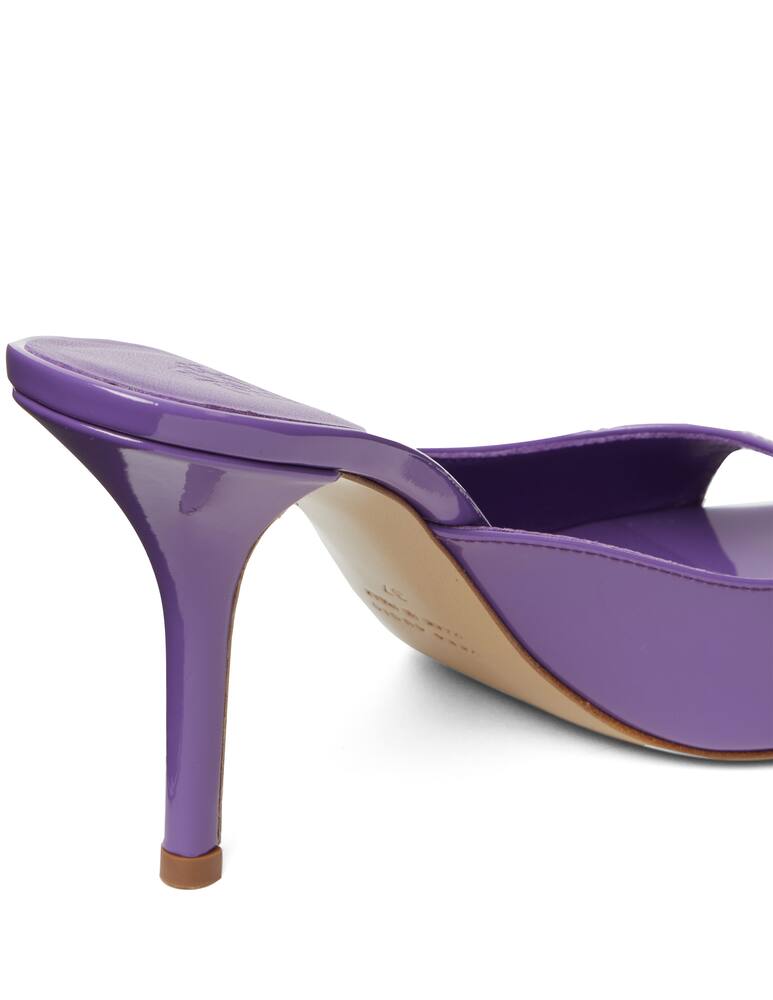 rinascente Gia Borghini Leather heeled sandals