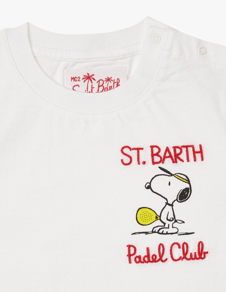 rinascente MC2 Saint Barth Maglietta in cotone classic - Bianco